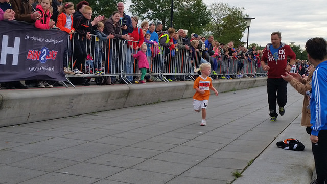 Last but not least! Partou Kids Run Stadshagen 2014