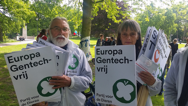 Monsanto demonstratie in Zwolle