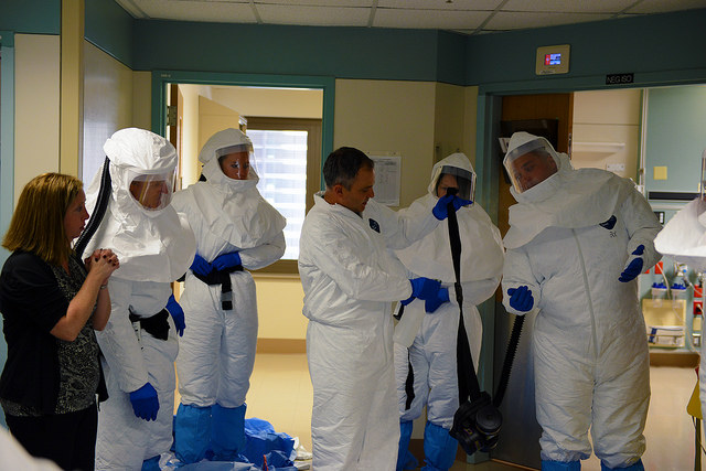 Ebola repsonse training Flickr.com CC