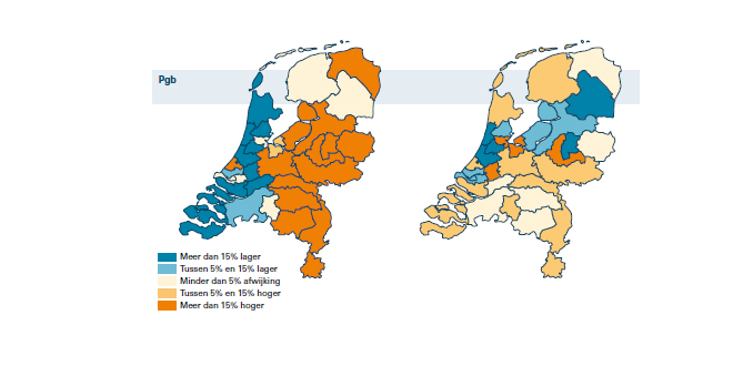 Aantal PGB gebruikers ligt in Regio Zwolle bijna 42 % hoger dan regionaal verwacht