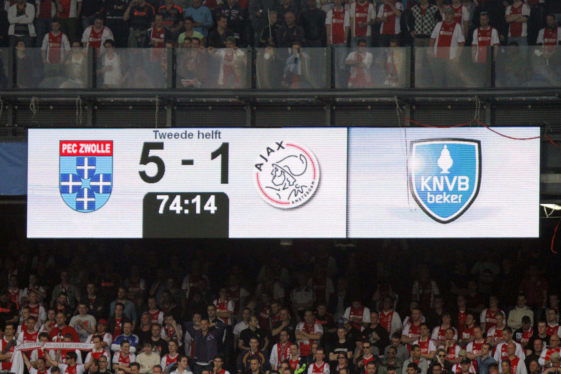 Kijk terug? Bekerfinale PEC Zwolle - Ajax - Focus