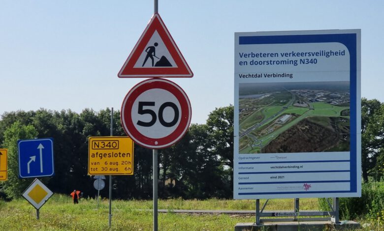 Als reactie op de dauw heerlijkheid N340 Zwolle – Ommen drie week potdicht door wegwerk – RTV Focus